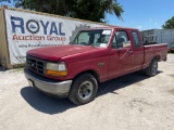 1995 Ford F-150 Ext. Cab Pickup Truck