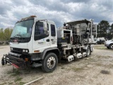2000 GMC T7500 Roadway Stripe Grinding Truck