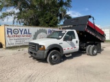 2005 Ford F-550 Dump Pickup Truck