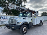 2007 International 7300 Insulated 47FT Digger Derrick Truck