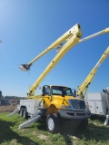 2005 International 4300 93FT Material Handler 6x6 T/A Bucket Truck