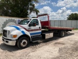 2013 Ford F-650 12,000LB Rollback Tow Truck