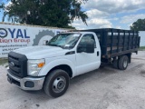 2015 Ford F-350 Flatbed Stake-Body Pickup Truck 12ft
