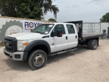 2016 Ford F-450 Flatbed Pickup Truck 12ft