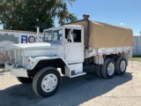 1985 American General M35A2C 2.5 Ton 6X6 T/A Military Truck