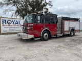 2007 Sutphen S2 Sheild Pump Engine Fire Truck
