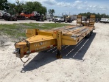 2008 Globe 25 TON 30FT Tag Along Trailer