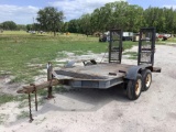 11FT T/A Pentle Hitch Trailer with Ramps