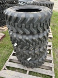 Four Unused Camso 10-16.5 Skid Steer Tires