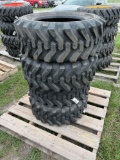 Four Unused Camso 10-16.5 Skid Steer Tires
