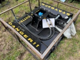 Unused Excavators Brush Cutter Attachment