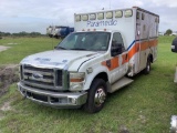 2009 Ford F-350 Ambulance - NO BUYER PREMIUM ON THIS ITEM