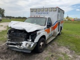 2011 Ford F-350 Ambulance - NO BUYER PREMIUM ON THIS ITEM