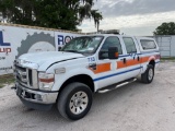 2008 Ford F-250 4x4 Crew Cab Pickup Truck - NO BUYER PREMIUM ON THIS ITEM