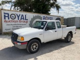 2005 Ford Ranger 4x4 Ext. Cab Pickup Truck