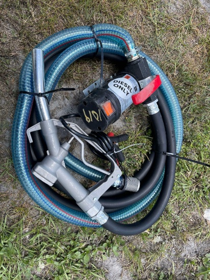 Unused diesel pump 12 V