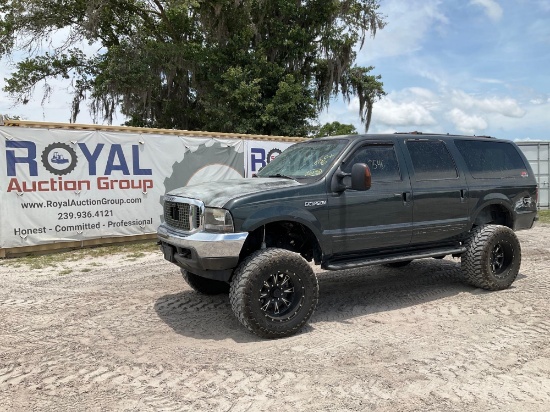 2001 Ford Excursion 4x4 Sports Utility Vehicle