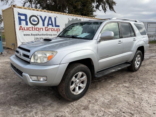 2005 Toyota 4runner 4WD Sports Utility Vehicle