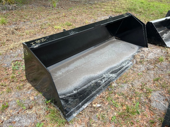 Unused 96in Skid Steer Bucket