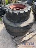 Three used tires