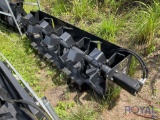 Unused 72 in. JCT Skid Steer Tiller Attachment