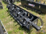 Unused 72 in. JCT Skid Steer Tiller Attachment