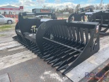 Unused Tomahawk 72? Rock Grapple Skid Steer Attachment