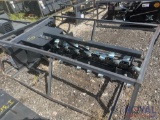 Unused Wolverine skid steer trencher attachment