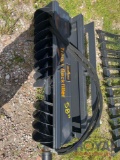 Unused 58 Inch Trench Back Fill Skidsteer Attachment