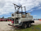 Towable Texas Bragg Trailer with Turf Maker Hydroseeder