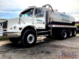 2000 Freightliner FL112 Tri-Axle 5,000 Gallon Septic Truck