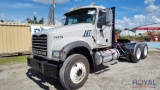 2007 Mack Granite CTP713 T/A Truck Tractor with Wet Kit.