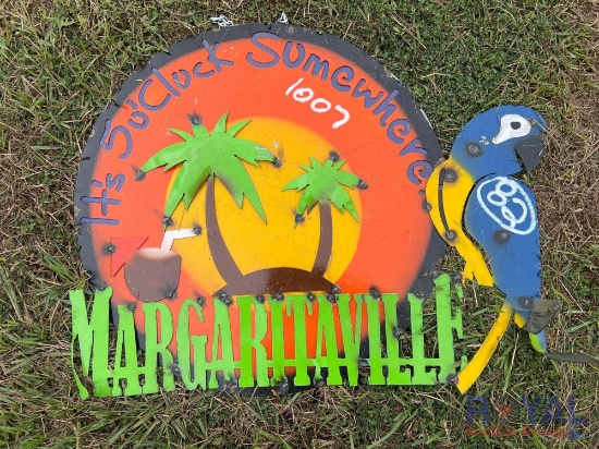 Margaritaville Metal SIgn