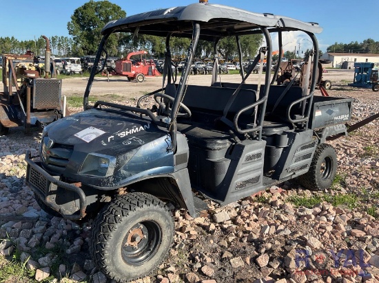 2015 Cushman Hauler 1600 4x4 Diesel Crew Cab Utility Cart