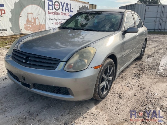 2006 Infiniti G35 Sedan