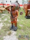 Medium Wooden Indian