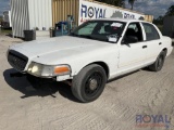 2010 Ford Crown Victoria 4-Door Police Cruiser