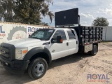 2016 Ford F-450 12FT Stake Bed Arrow Board Truck