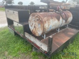 Truck Body With Fuel Tank