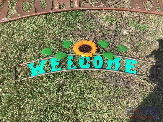 Decorative Welcome Sign