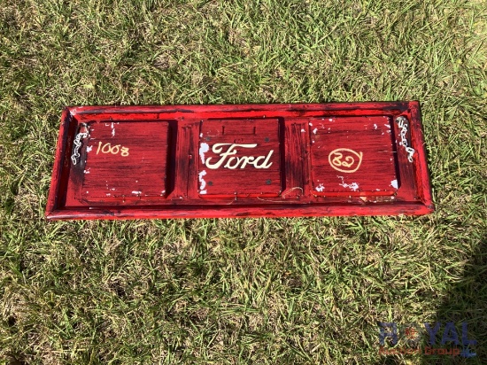 Ford Metal Tailgate Wall Art
