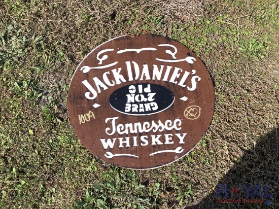 Jack Daniels Whiskey Metal Decorative Sign