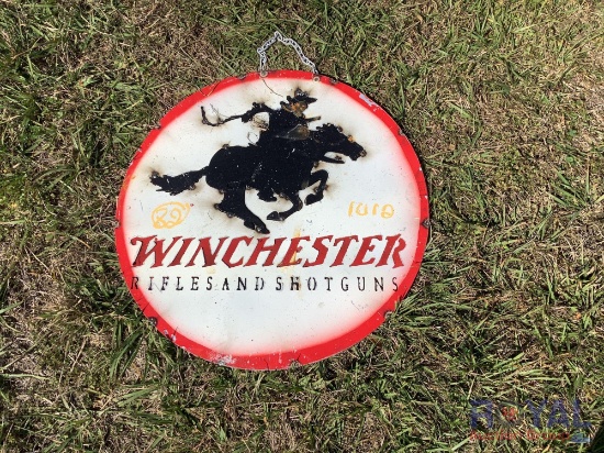 Winchester Metal Decorative Sign