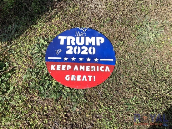 Trump 2020 Metal Decorative Sign