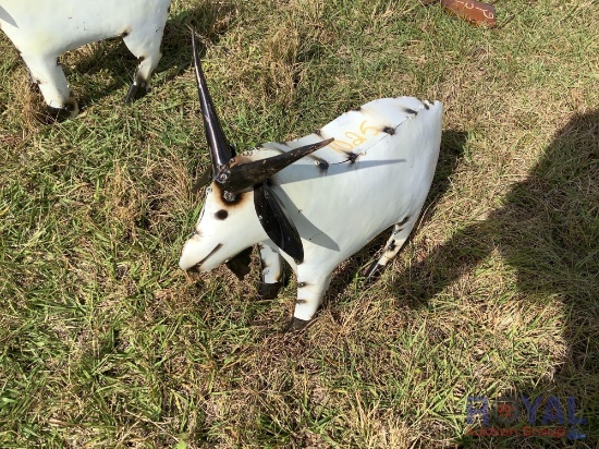 Small Metal Decorative Goat