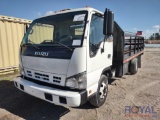 1999 Isuzu NPR Stake Body Flatbed Truck