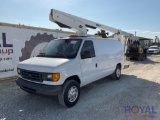 2007 Ford E-350 Versalift VANTEL29N-01 29FT Bucket Van