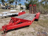 1993 D/A Cypress Decking Heavy Duty Equipment Trailer