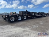 1981 Trail King 70 Ton Lowboy with Jeep and Tandem Stinger