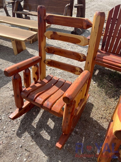 Red Cedar Rocking Chair